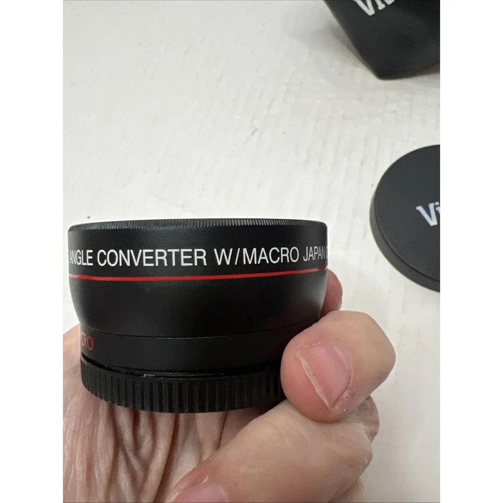 Vivitar HD4 MC AF High Definition .43x Wide Angle Converter w Macro Japan Optics